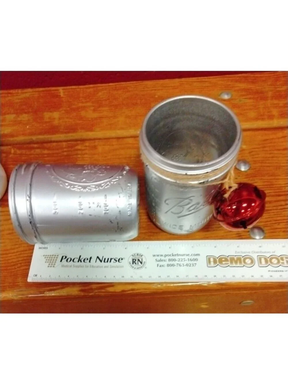 Christmas Luminaries Jars Rustic Shabby Western Country Ball Jar Lot 8
